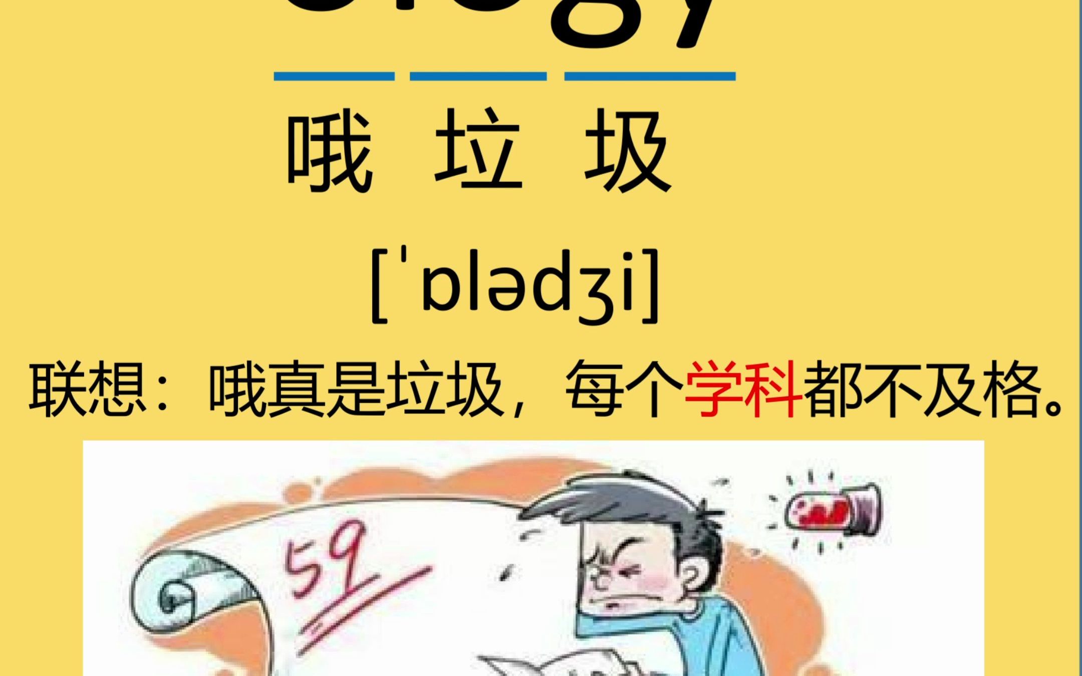 每日记单词ology哔哩哔哩bilibili