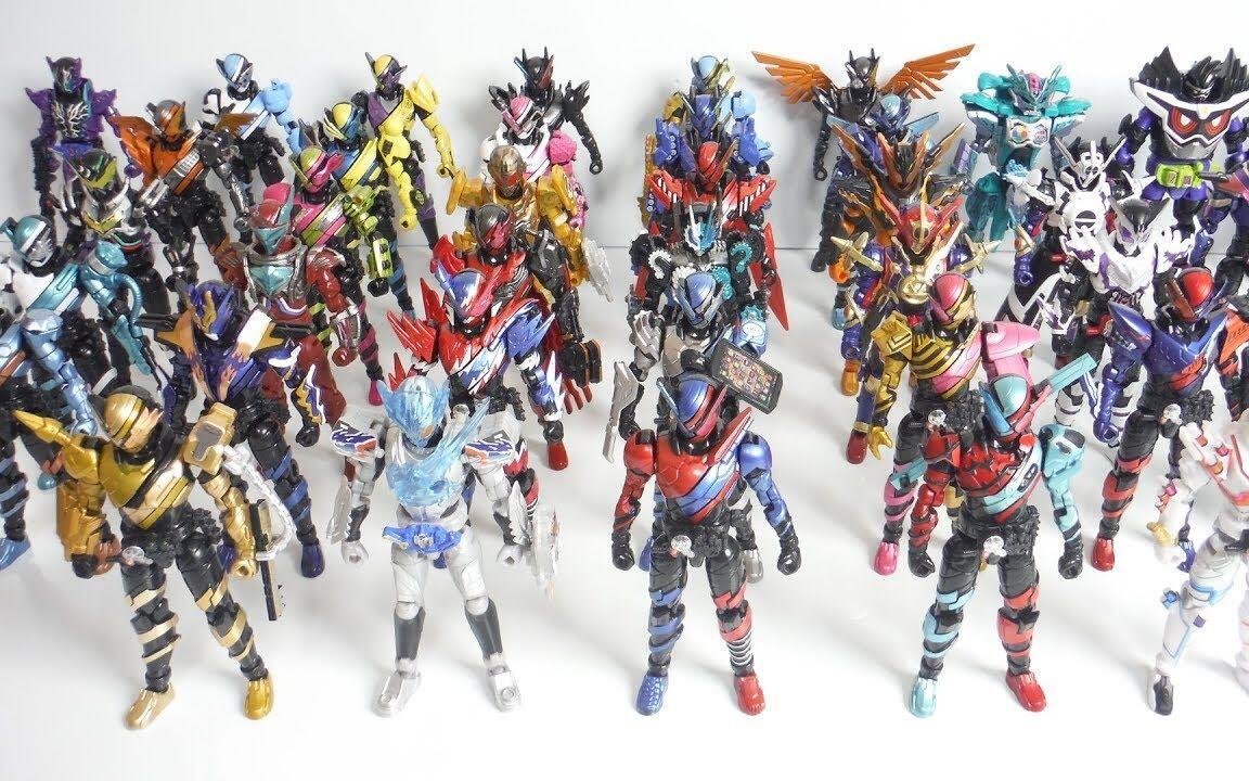 转载】『総集編』創動仮面ライダービルド食玩全16種開封SO-DO Kamen
