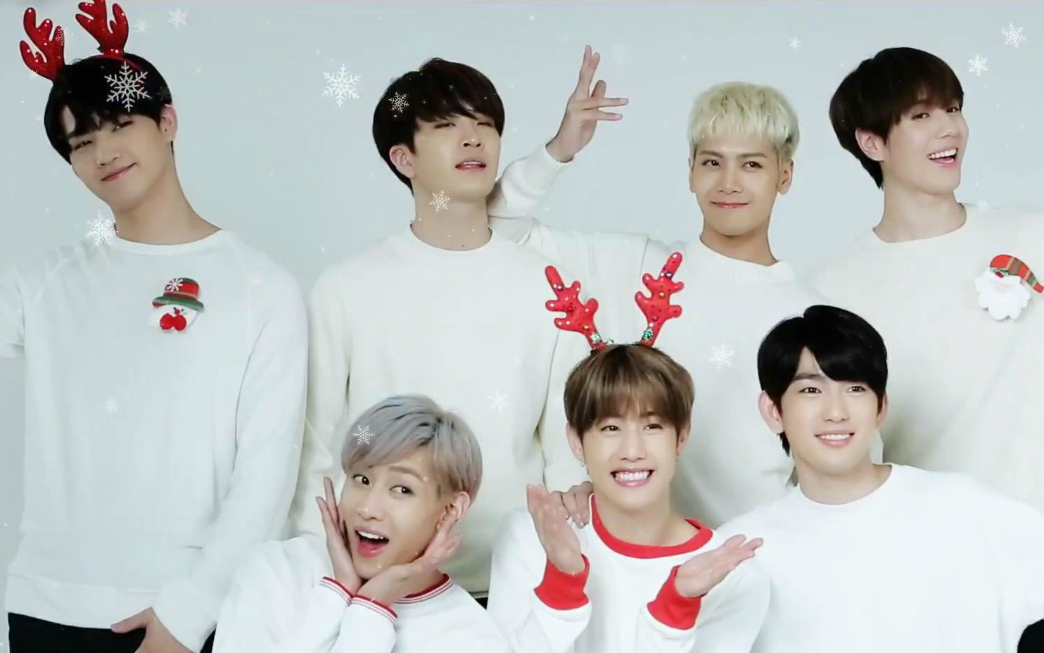 【got7】its skin merry christmas happy new year 2017 聖誕廣告