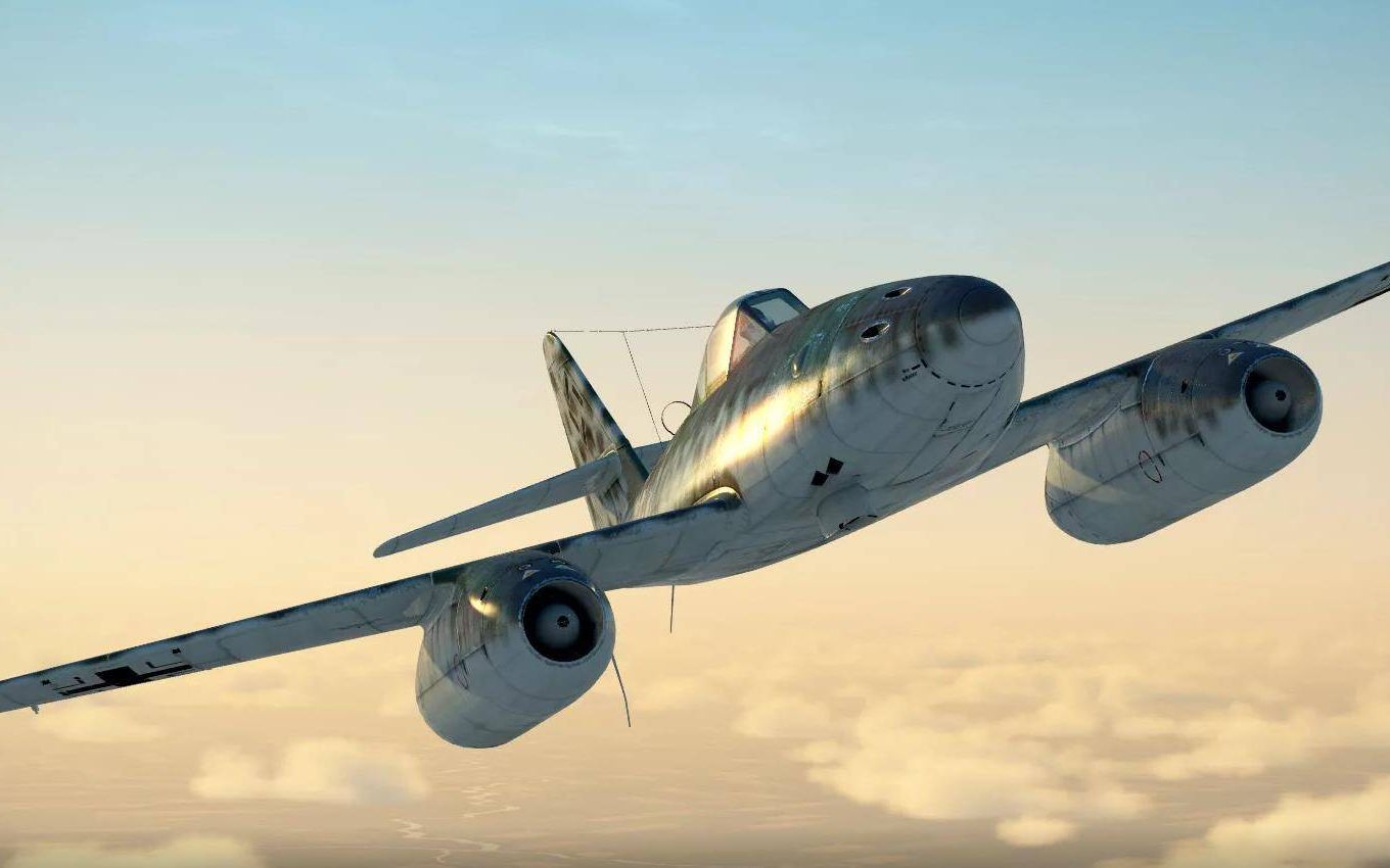 世界第一种喷气式飞机 二战德国的 me262 修复后 重新飞上蓝天