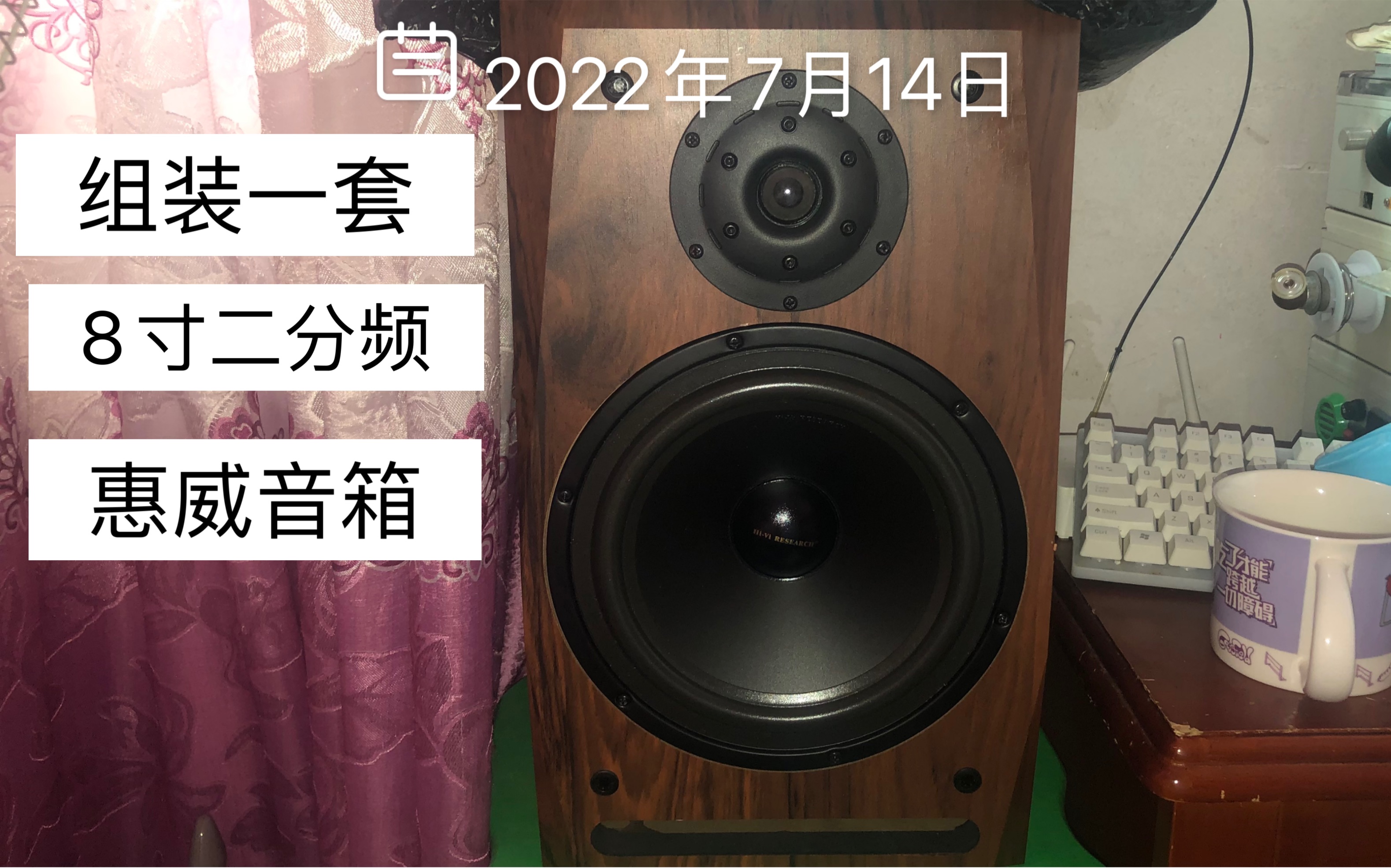 [图]【惠威音箱】组装一套8寸二分频惠威音箱