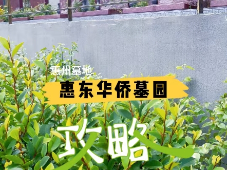 惠州地区高性价比墓园#惠东华侨墓园 #惠东墓地 #惠州墓地