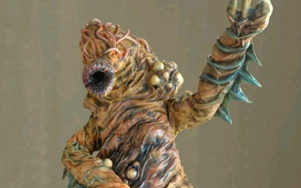 【1080p】铠甲勇士 11号低等异能兽:脓液兽-战斗片段_哔哩哔哩 (゜-゜