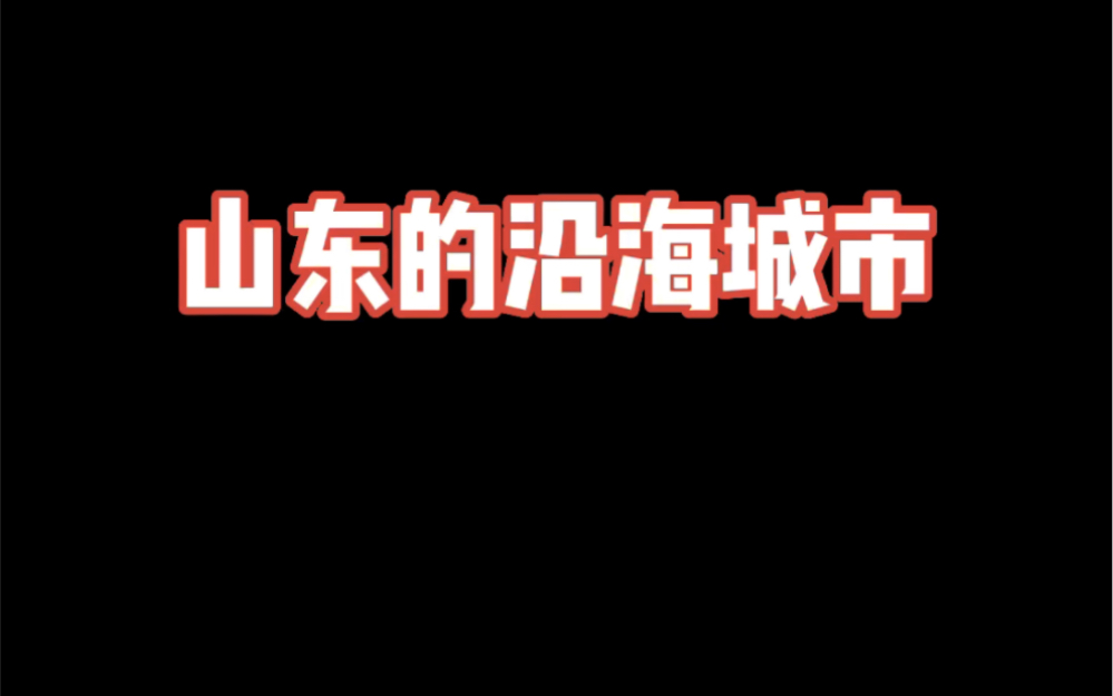 山东的沿海城市哔哩哔哩bilibili