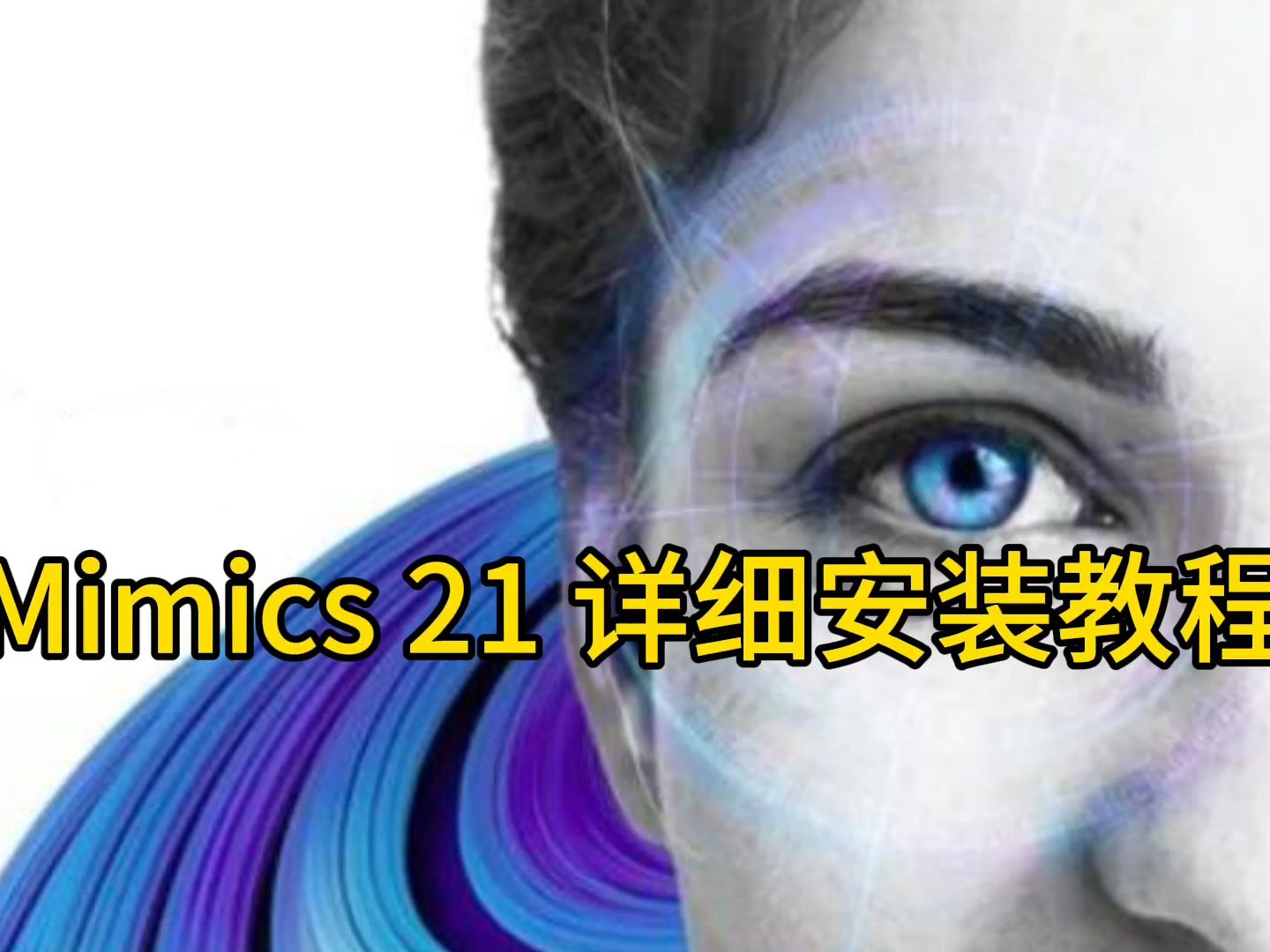 Mimics 21软件安装包下载 Mimics 21详细安装教程哔哩哔哩bilibili