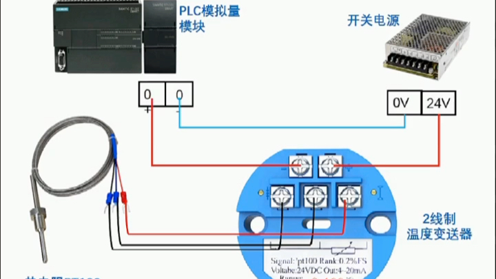 电压型与电流型温度变送器的接线哔哩哔哩bilibili