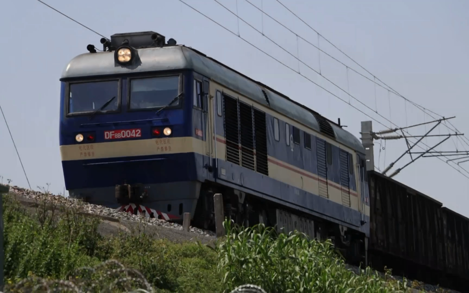 30】【新洋大桥】43351 上局徐段df8b0042 通过新长线k229km