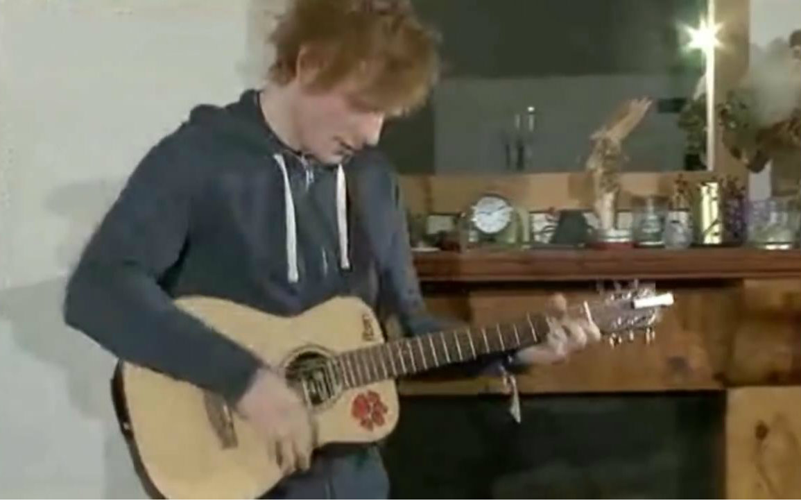 [图]【Ed Sheeran】Make You Feel My Love (Live On UStream) 现场版