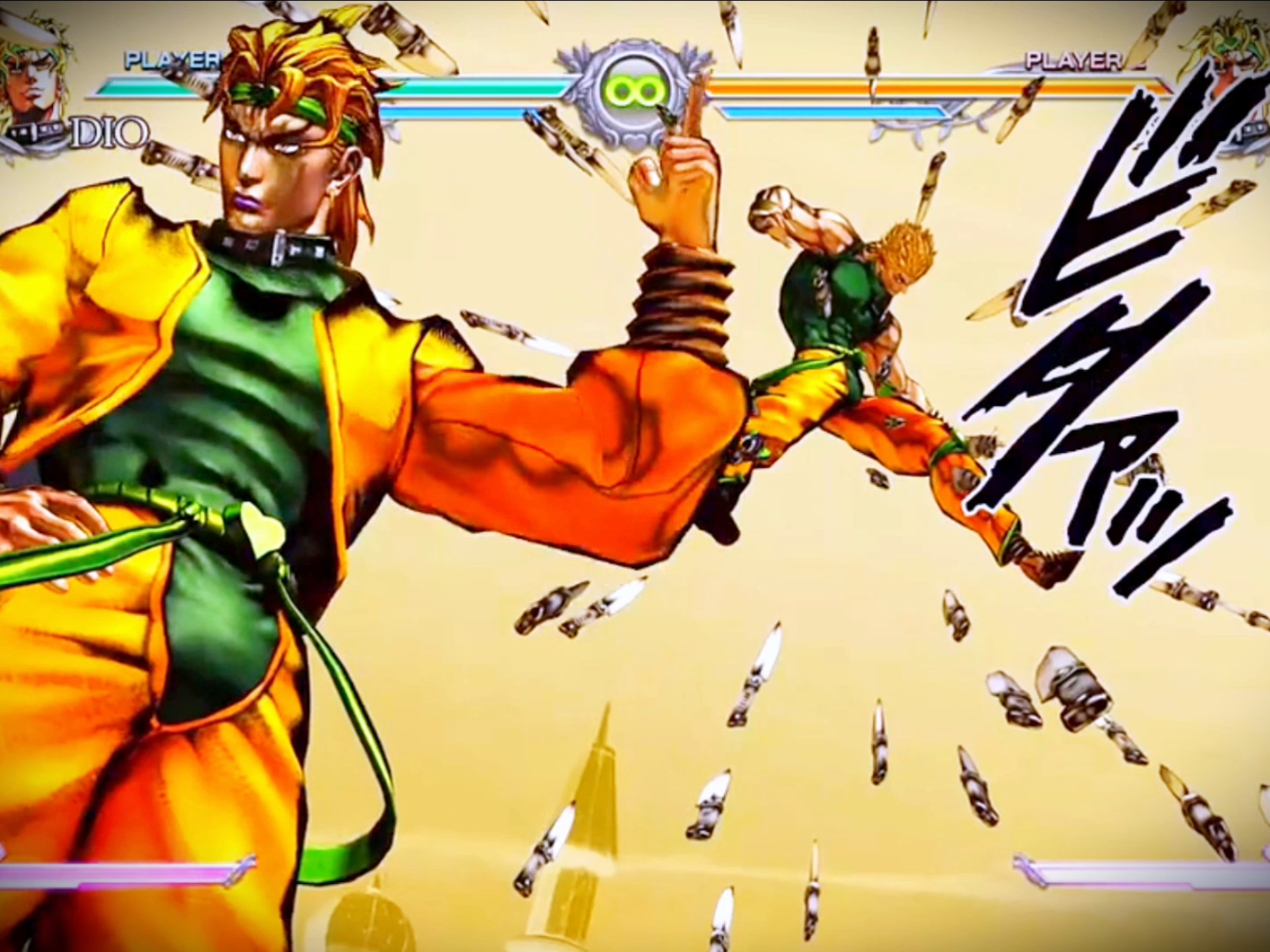 《jojo群星之战》与《jojo天堂之眼》dio的技能对比