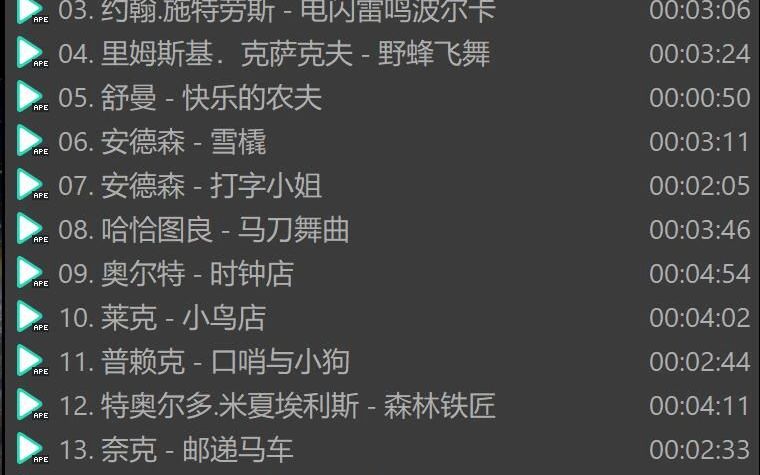 [图]儿童古典音乐欣赏CD01