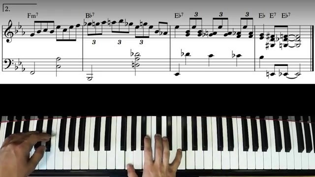 [图]youtube爵士教学-blues piano lesson