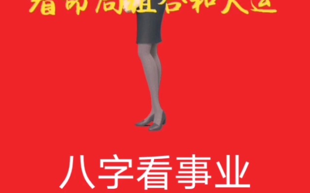 八字看事业方法!总结几点供朋友们参考!哔哩哔哩bilibili