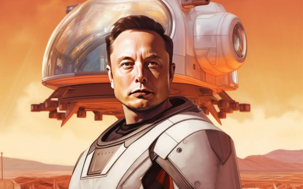 马斯克登陆火星