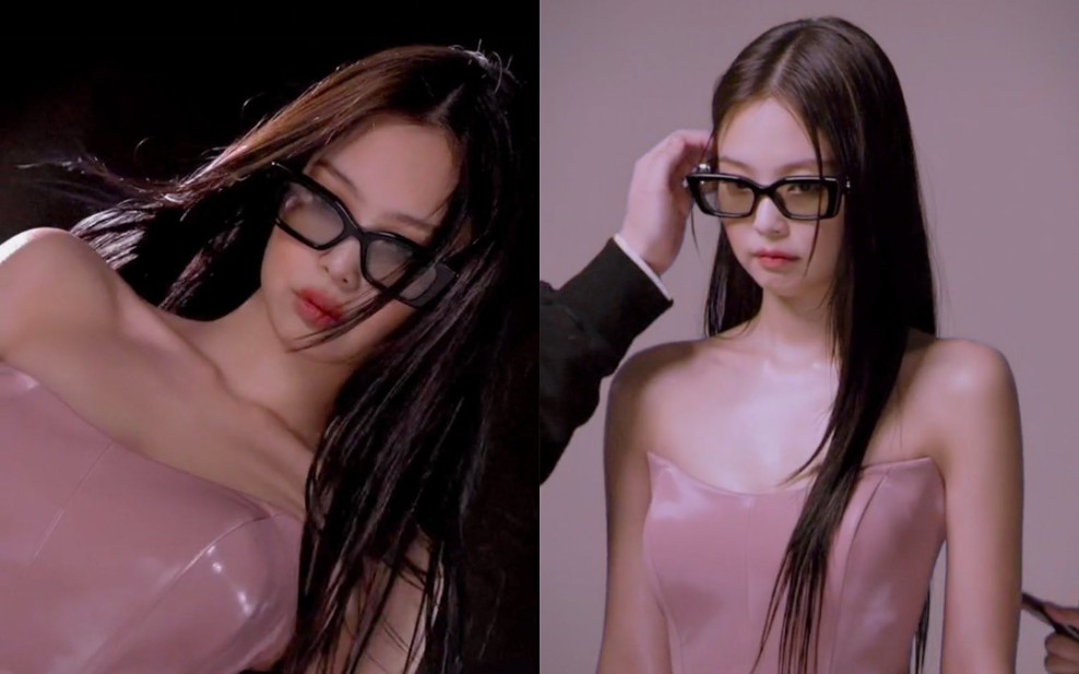 动态反差更绝220317jenniexgentlemonster时尚大片拍摄花絮快闪店宣传