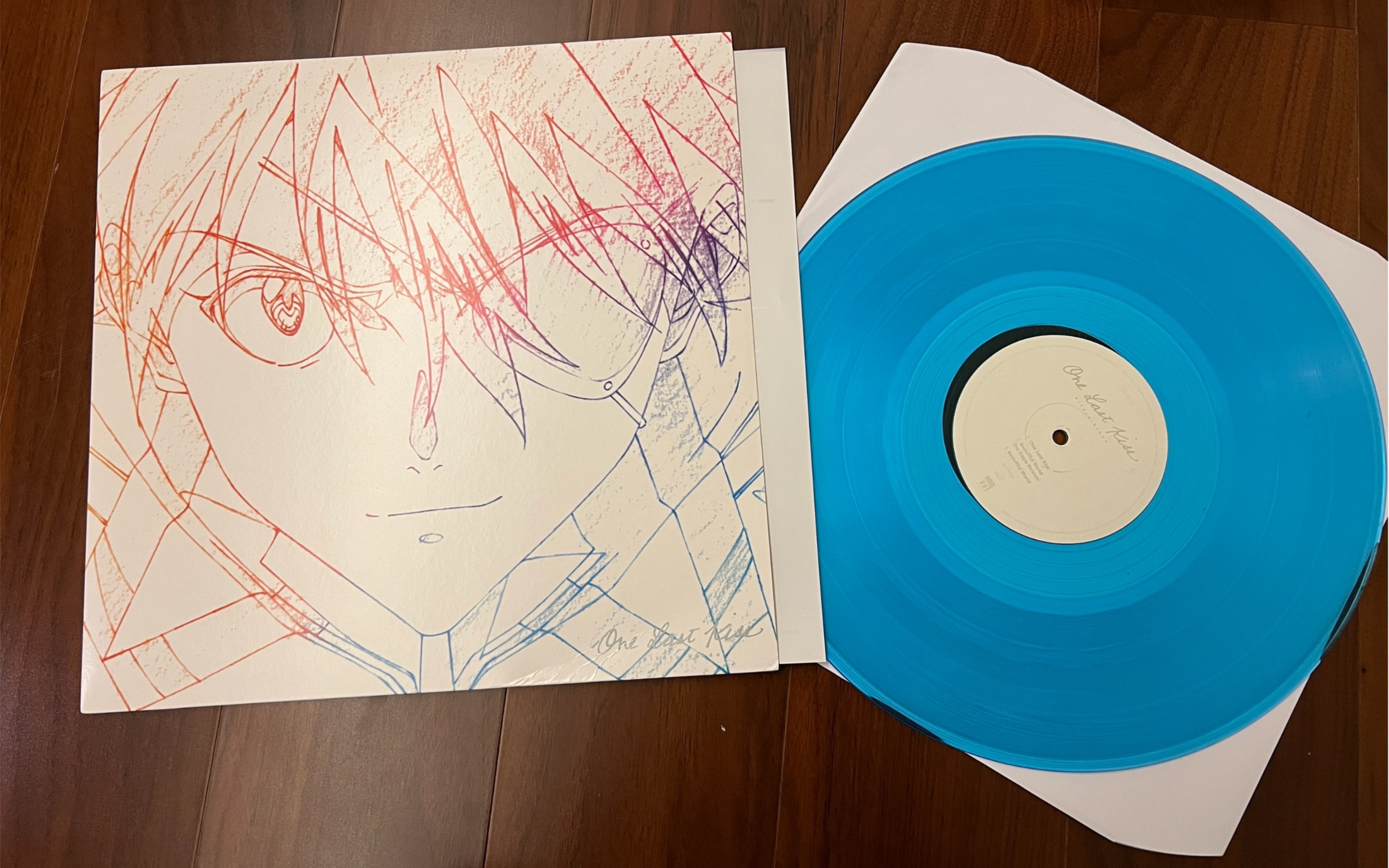 【黑胶试听】「限定蓝胶」《one last kiss》