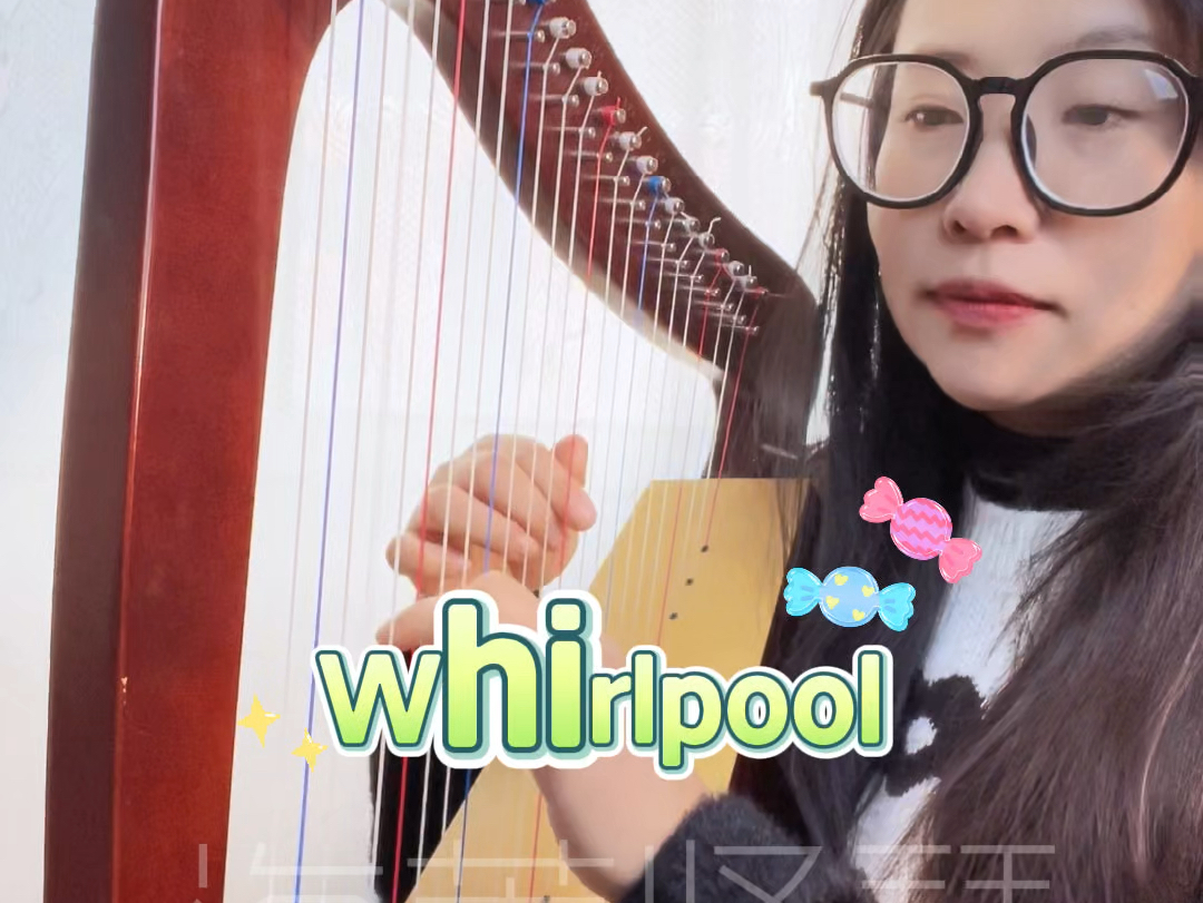 23弦小竖琴演奏:Whirlpool哔哩哔哩bilibili