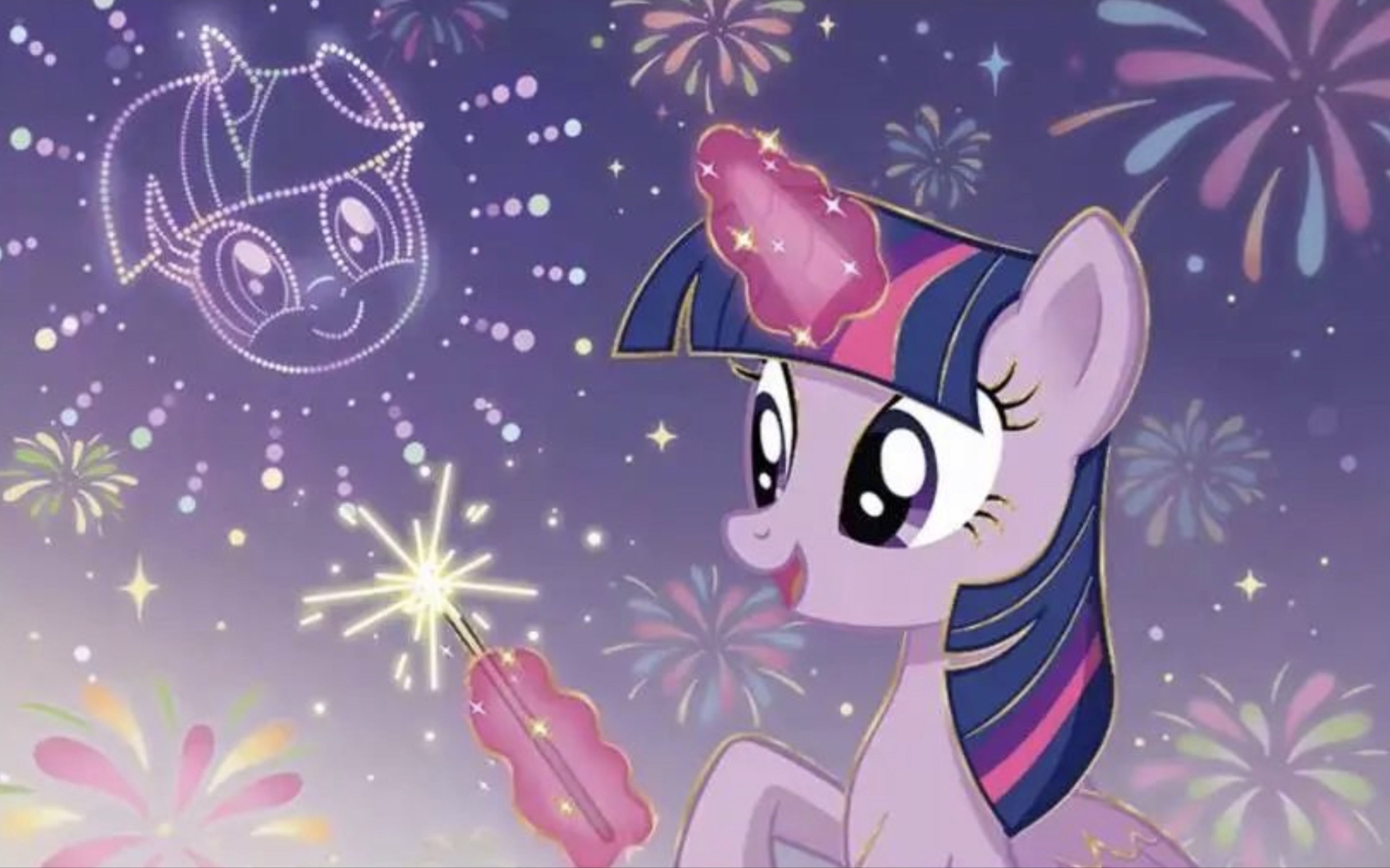 陪小马宝莉一起过新年吧!