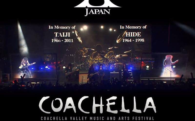 [图]X-JAPAN Live at Coachella 20180415(Full Version) X-JAPAN科切拉音乐节演出完整版视频 kyowai独家首发