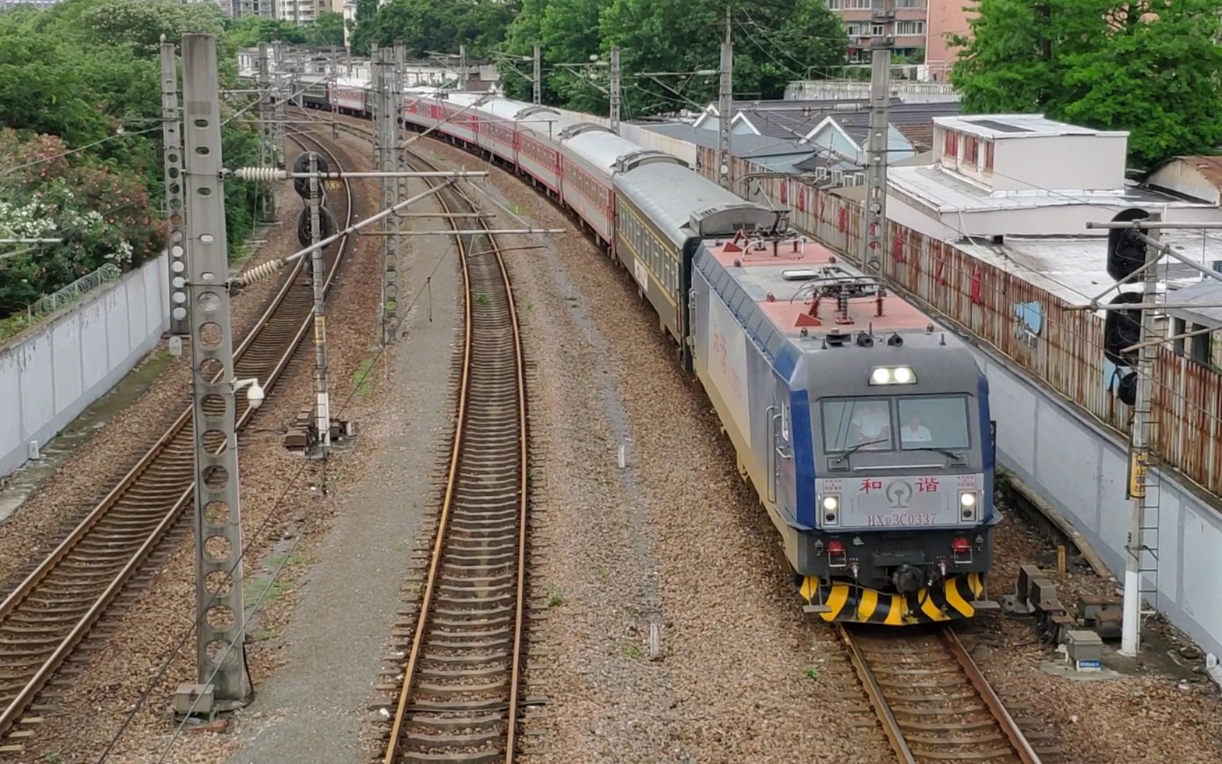 【中国铁路】k1263次 hxd3c-0337[沪昆绕行线][金衙庄天桥]【2019.5.