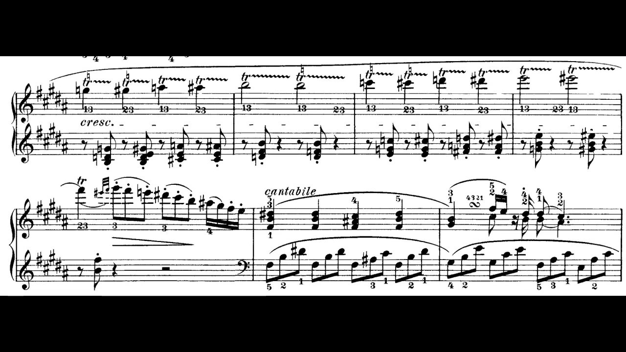 贝多芬 交响乐 钢琴曲 乐谱同步对照 beethoven piano
