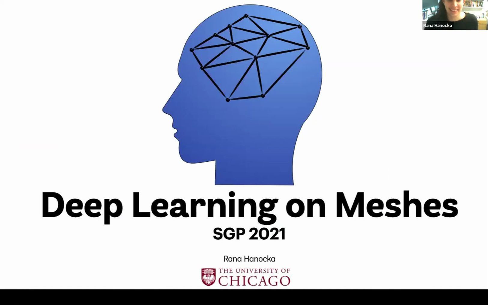 SGP 2021 Graduate School  Deep Learning on Meshes Rana Hanocka哔哩哔哩bilibili