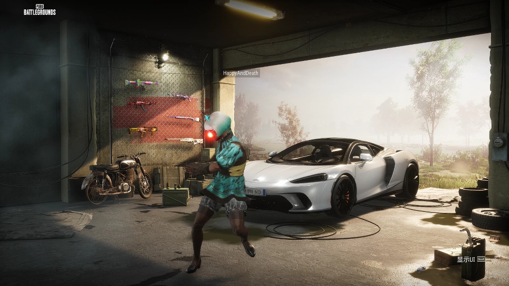 pubg大厅秀# 胜利之舞 - rolln rock