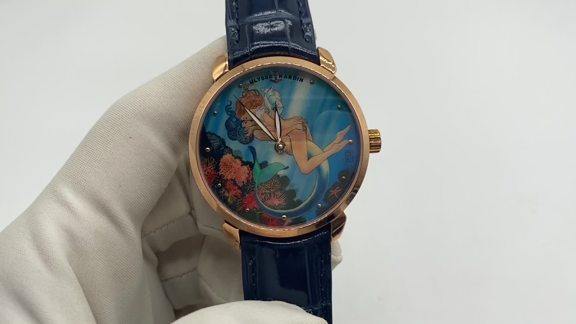 3a雅典表鎏金系列3202米罗61马那哈春宫图腕表评测