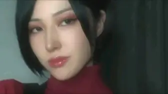 Скачать видео: 艾达王仿妆cosplay