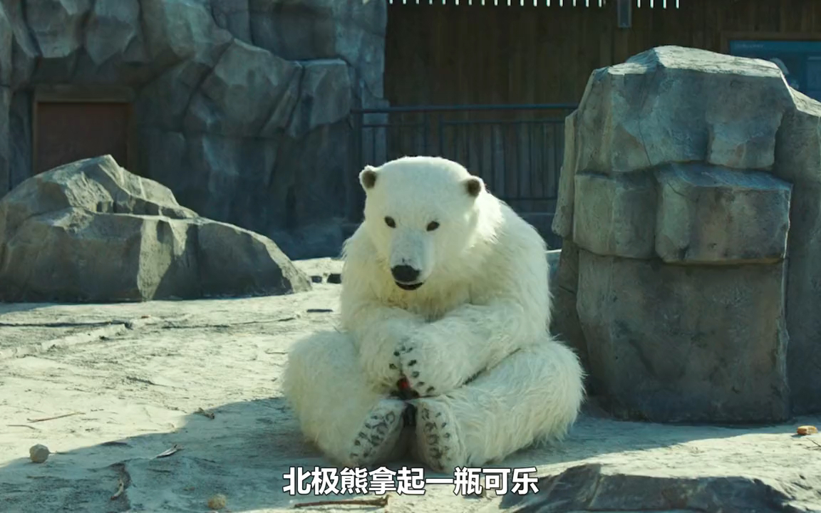 动物园日子太困难,为了当网红北极熊竟然开始炫可乐#. (一)