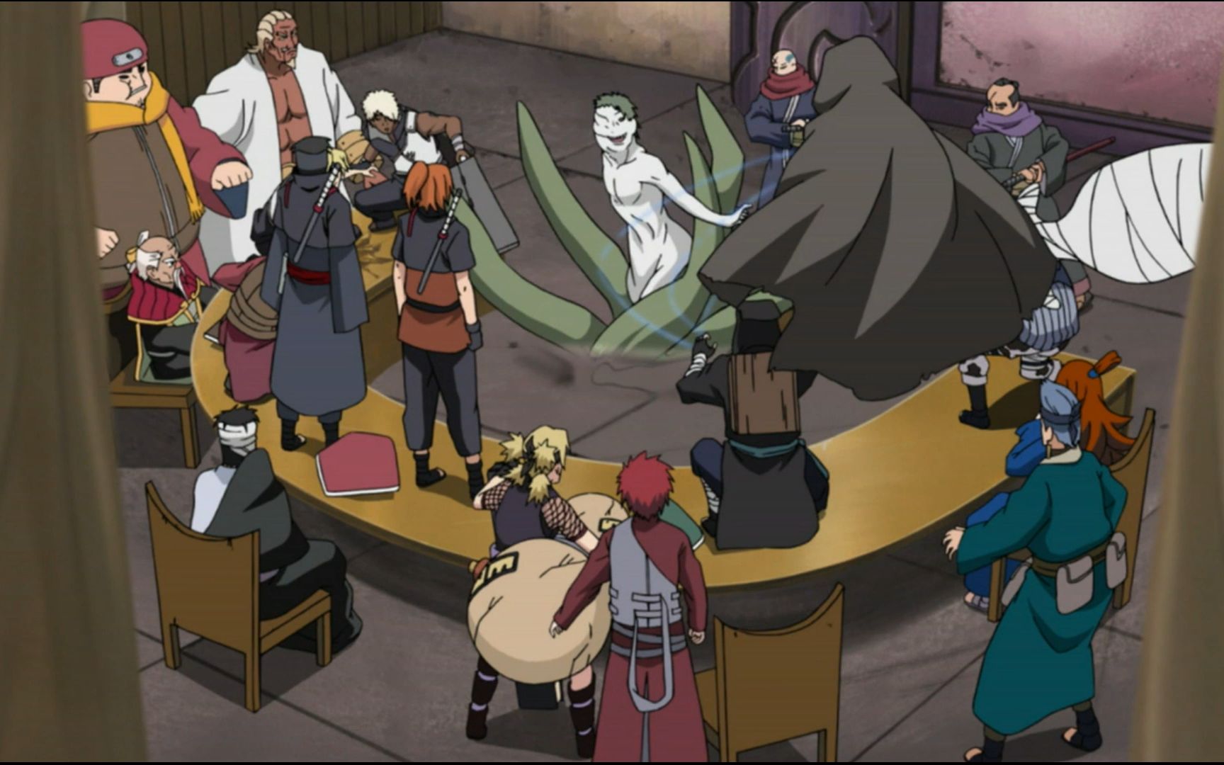 五影会谈爆发冲突,差点直接在现场打起来!_哔哩哔哩_bilibili