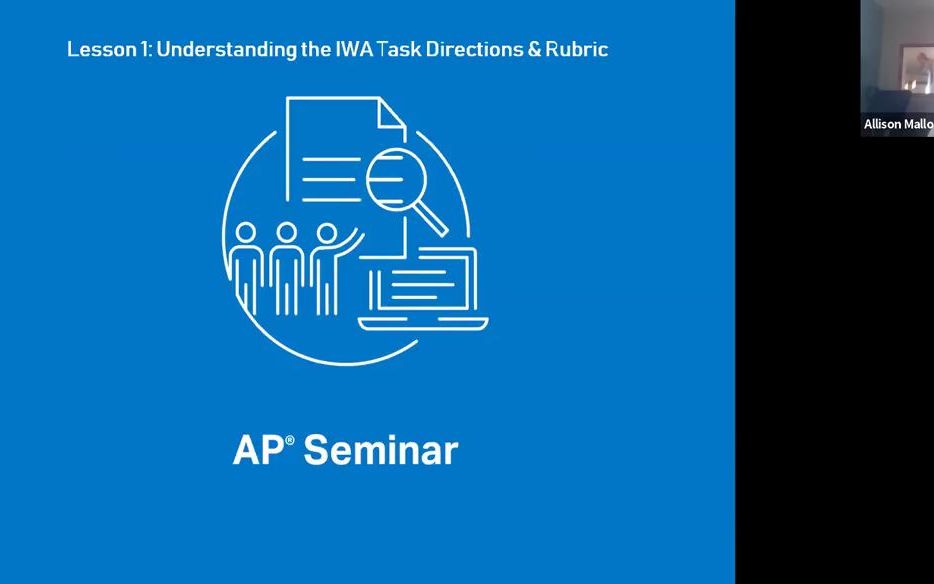 [图]AP Seminar Individual Written Argument (IWA) – Directions and Rubric