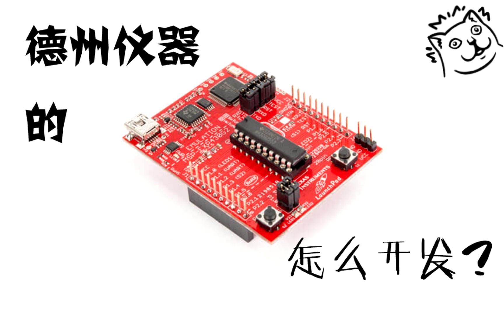 【单片机】入门需要了解些什么#1--MSP430_哔哩哔哩_bilibili