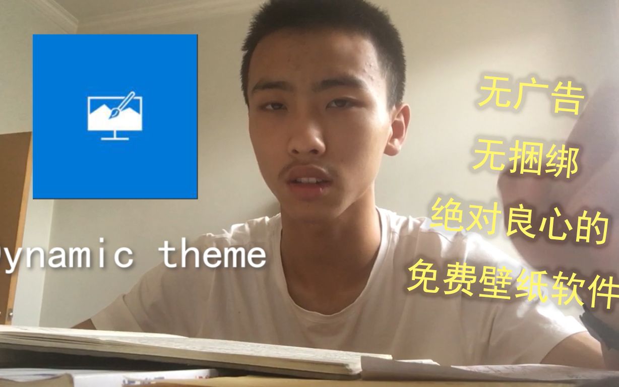 002 免费无广告壁纸软件分享——Dynamic theme哔哩哔哩bilibili