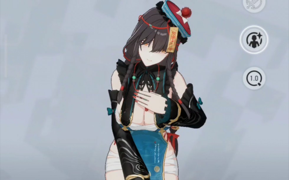 【深空之眼】陵光新皮肤鉴赏--古墓来客(游戏分享,无不良导向)