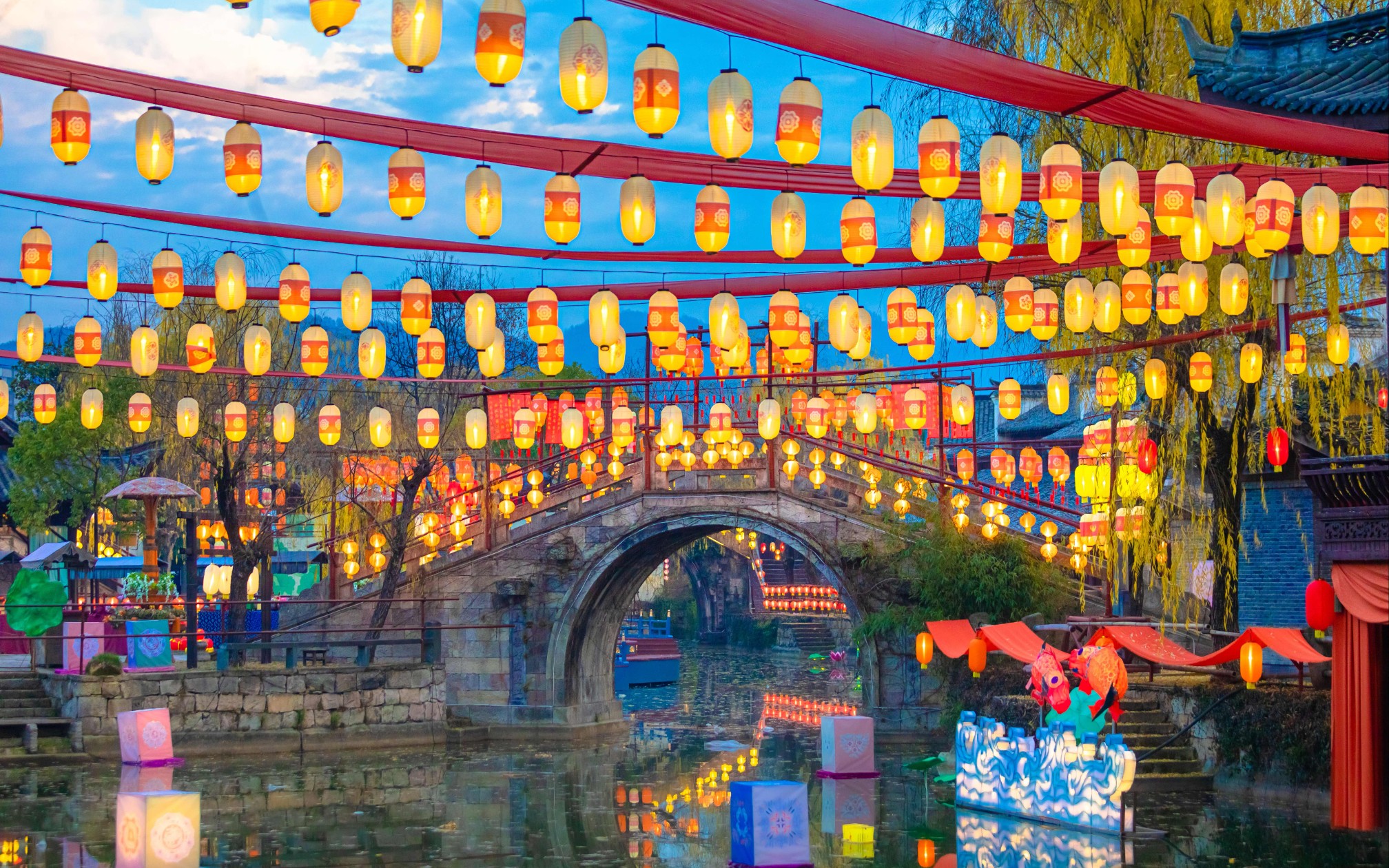 横店灯会即将亮相 来梦幻谷让你大饱眼福