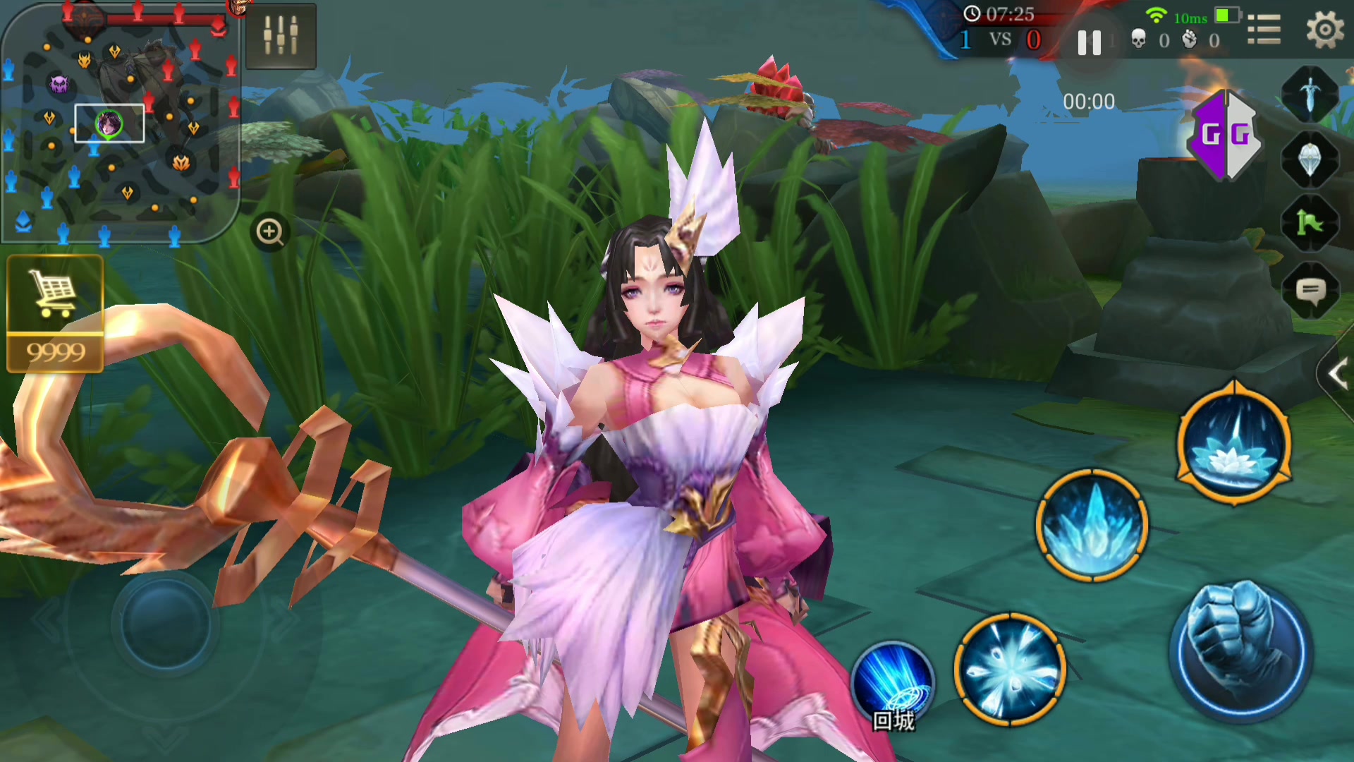 王者荣耀台服貂蝉四大美女之一遇到蹲草丛的王昭君