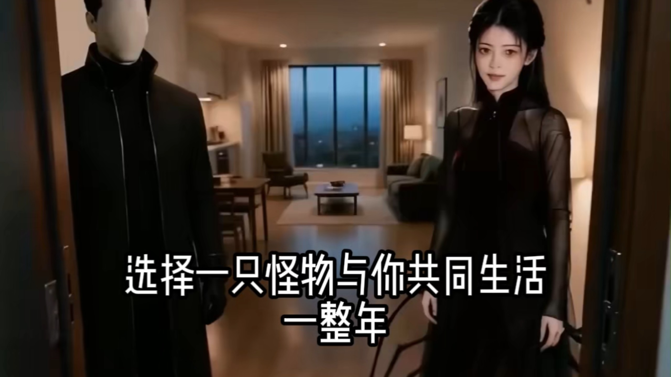 选择一只怪物一起生活一整年（下）海报
