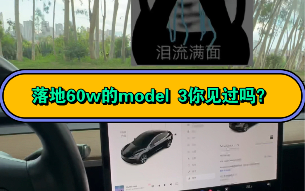 全国仅1800台的特斯拉model 3 p版60几w的特斯拉model 3长什么样哔哩哔哩bilibili