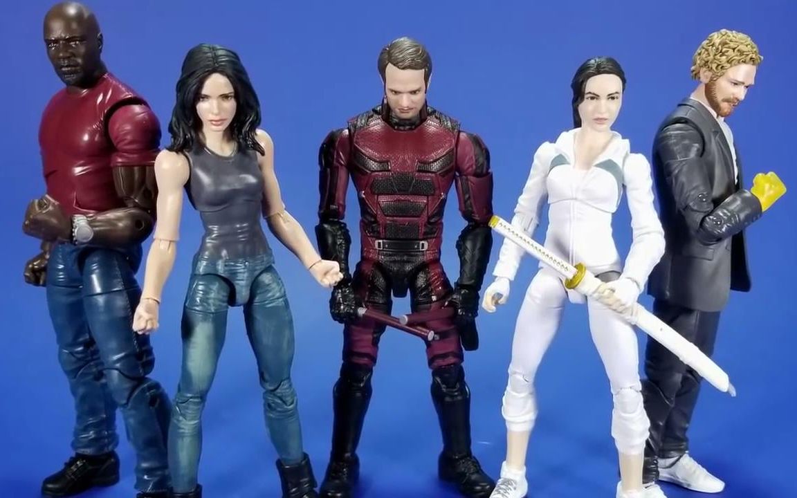 [图]（转载）【Marvel Legends】【美剧】《捍卫者联盟》sdcc限定 捍卫者 夜魔侠&杰西卡&卢克凯奇&铁拳&科林温