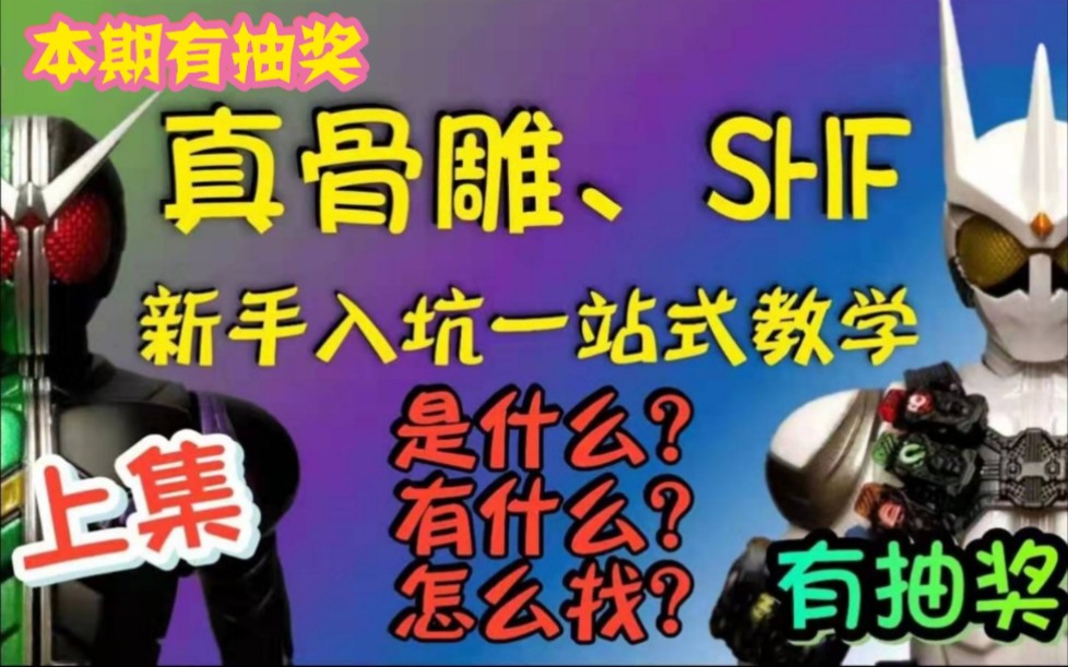 【带你入坑】超详细!真骨雕、SHF萌新入坑全流程指导!上中下三集,超多干货带你【认识、入手、防骗!】哔哩哔哩bilibili