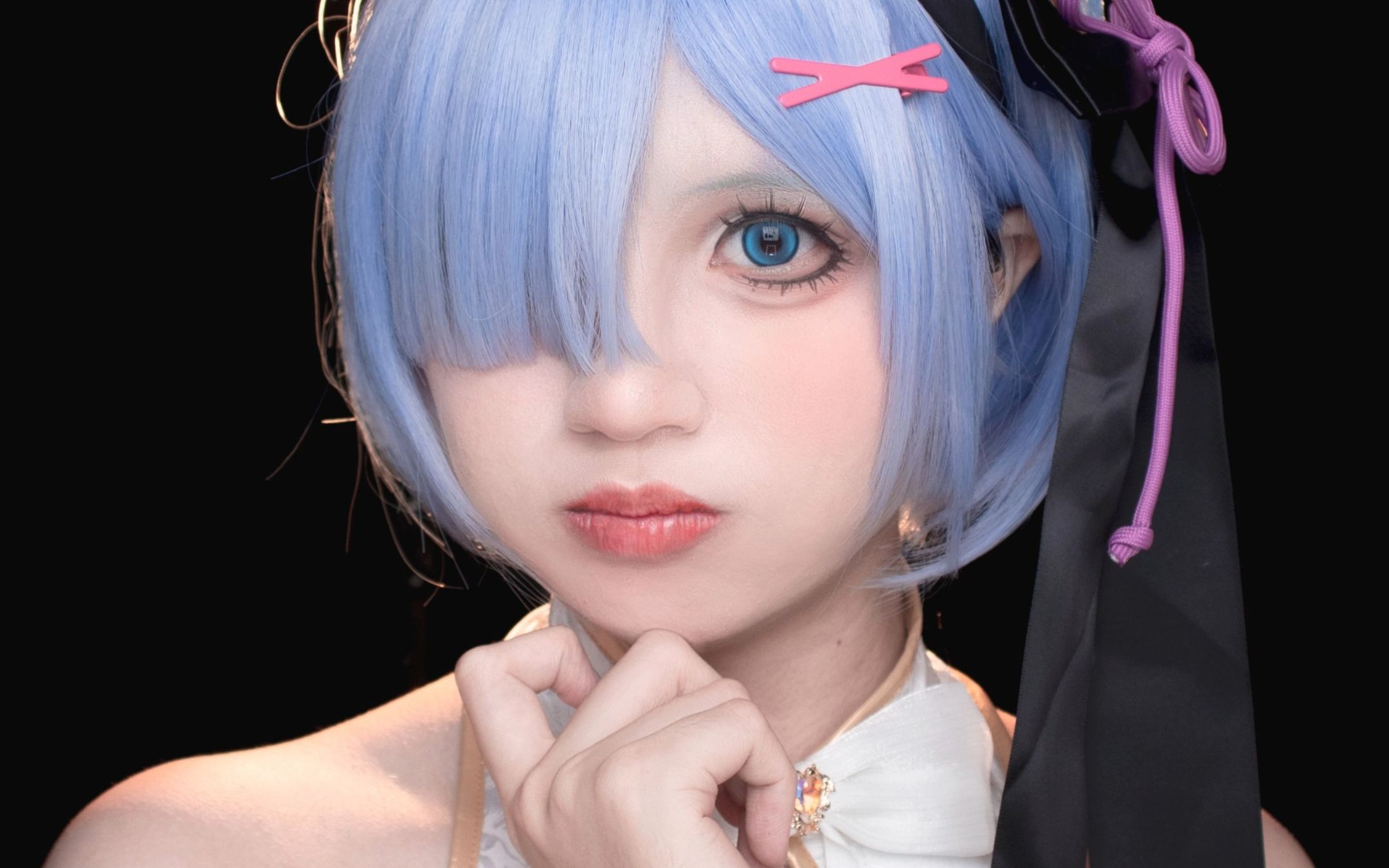 【蕾姆cos】当一个coser因为台风天只能在家自拍