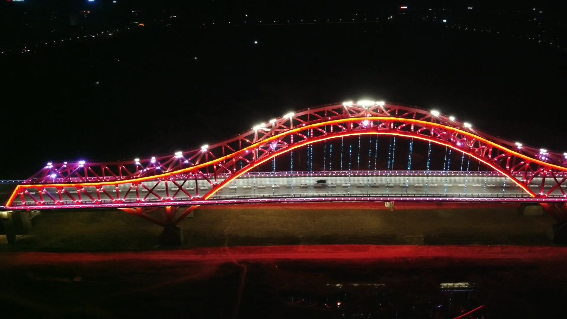 御mini航拍,宝鸡植物园渭河大桥