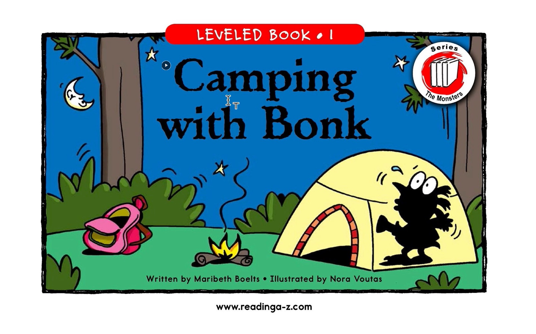 绘本阅读-raz分级-level-i-39-camping with bonk_哔哩哔哩_bilibili