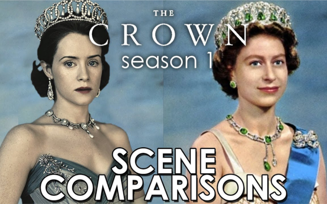 [图]【王冠/The Crown】电视剧女王vs现实中的英国女王