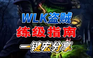 下载视频: 魔兽世界WLK盗贼练级指南&各种宏分享！