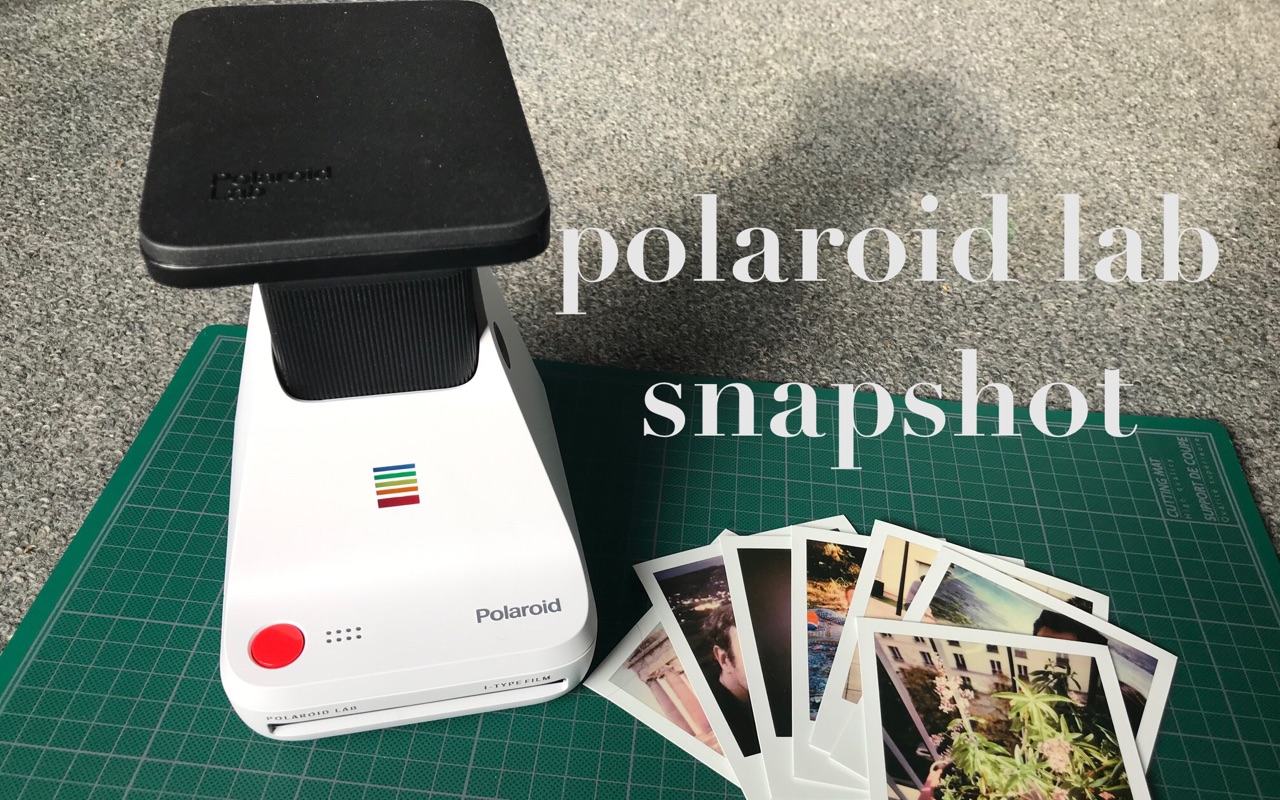 宝丽来最新polaroid lab,用手机直接出照片.个人使用展示,真的非常方便哔哩哔哩bilibili