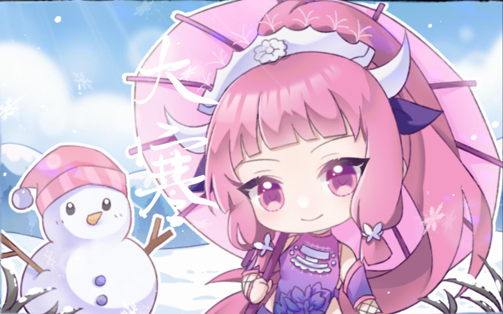 【绘画过程】画江湖之不良人蚩梦q版插画上色过程