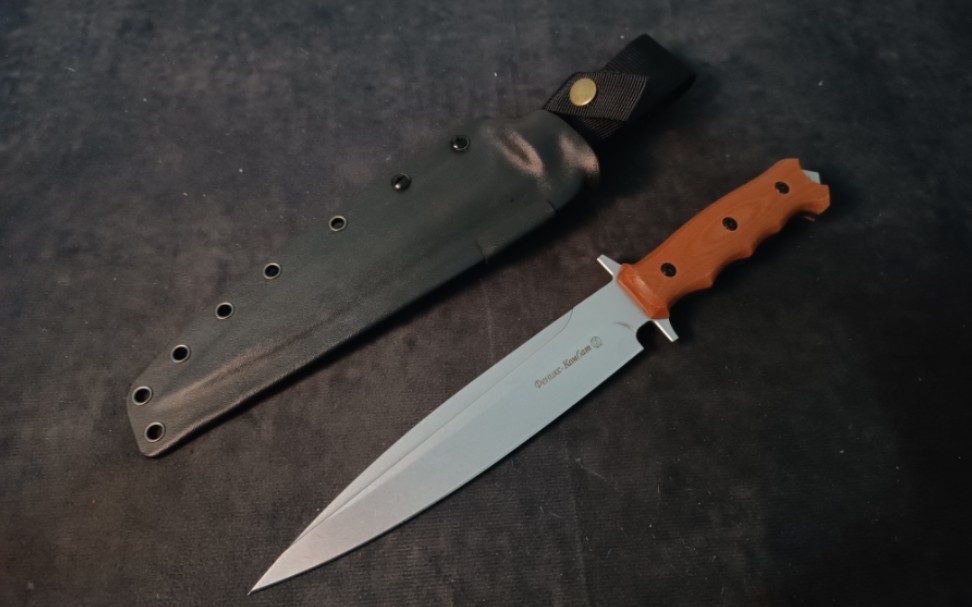 华匠坊复刻俄罗斯凤凰y8 高硬度耐磨格斗型战术刀