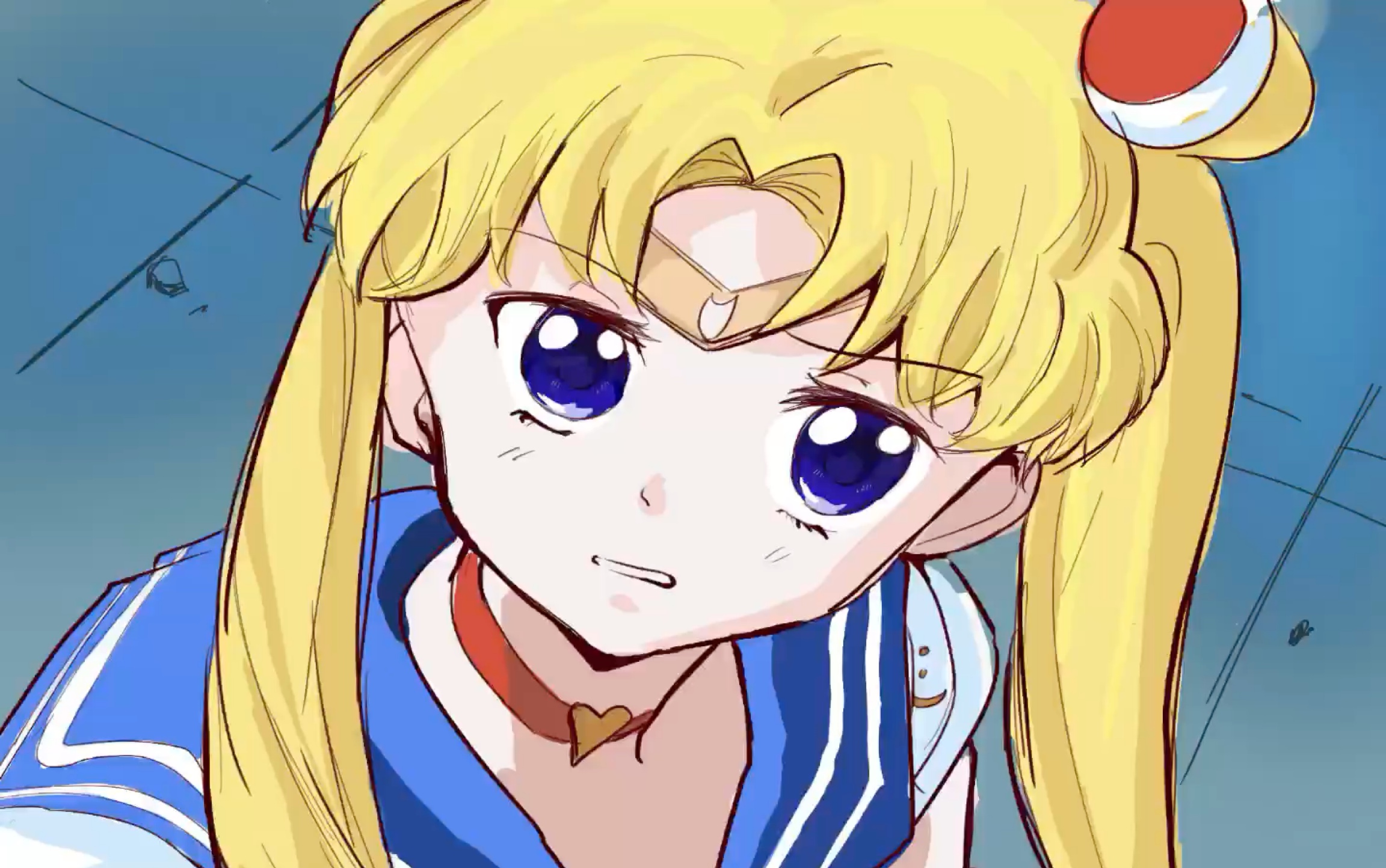 【板绘】月野兔画风挑战