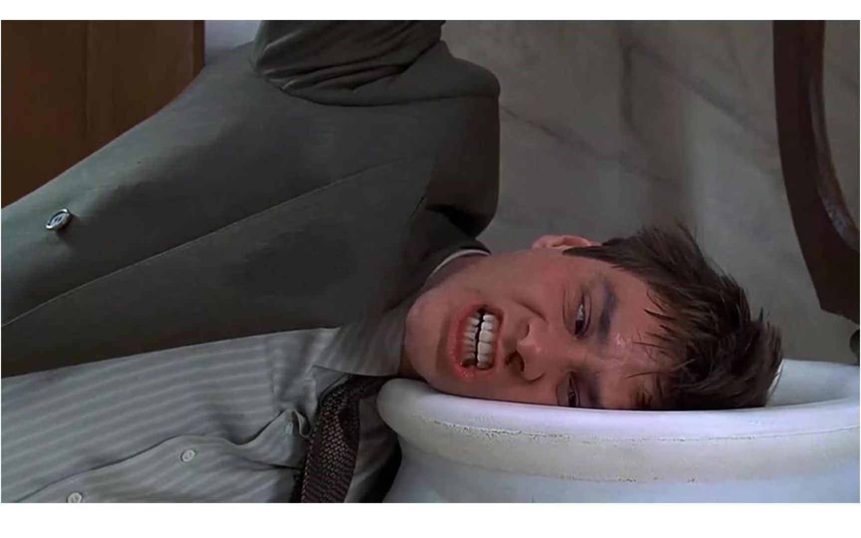 大话王:金凯瑞用马桶夹头,就是为了能够说谎,太逗了